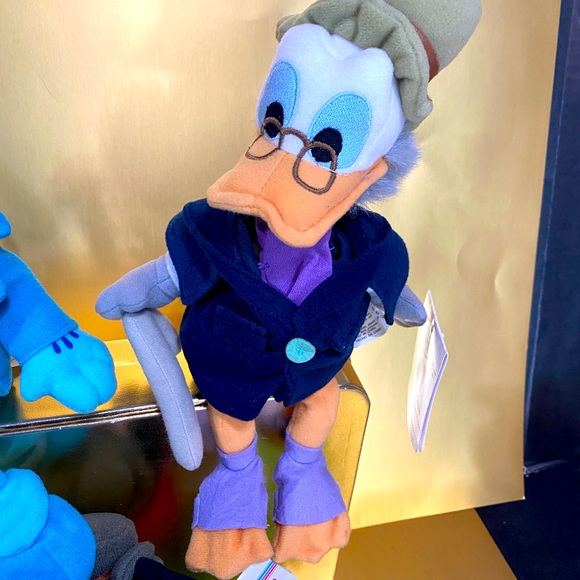 DISNEY SCROOGE DONALD DUCK GOOFY MICKEY MOUSE NWT VTG 90s BEAN BAG PLUSH (3) - Picture 6 of 16